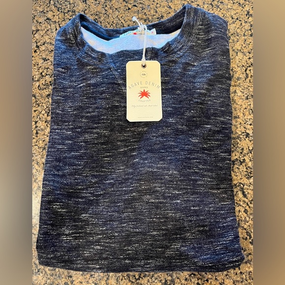 AGAVE DENIM Gray long sleeve sweater.  NWT - Picture 7 of 13